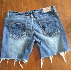 Jean shorts size